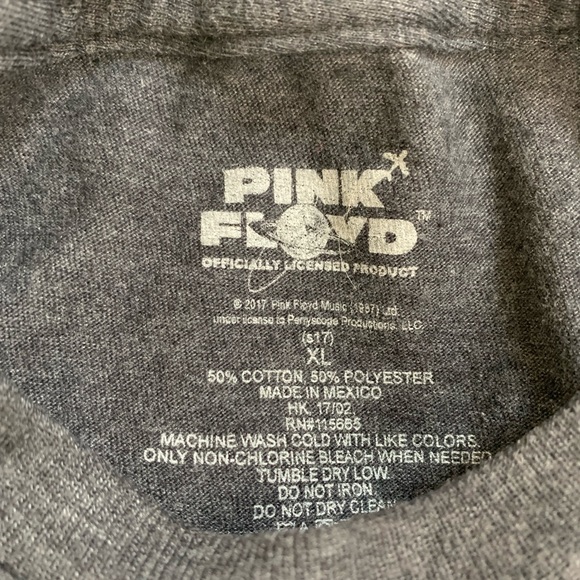 4/$20 Pink Floyd Cropped Tee 518 - Picture 2 of 3